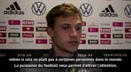 Allemagne - Kimmich : "Faire ce geste par respect pour la Coupe du monde"