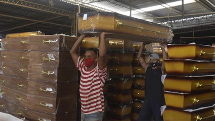 1 yıl oldu kabus bitmedi! Koronavirüsün her gün binlerce can aldığı ülkede tabut yetiştiremiyorlar