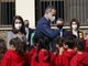 Los Reyes visitan el colegio español María Moliner en su segundo día en Andorra