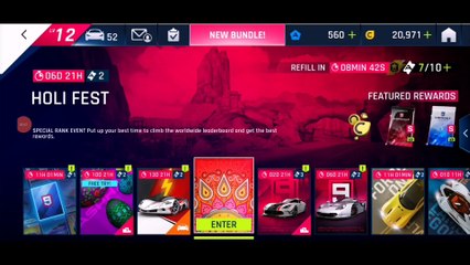 Asphalt 9 Gameplay - Holi Fest - The Narrows