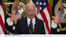 Le Président américain Joe Biden annonce doubler son objectif de vaccinations contre le Covid-19 et envisage d'être candidat à sa succession en 2024 - VIDEO