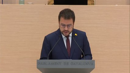 Aragonés: "Con el acuerdo con la CUP, ponemos la primera piedra de la Generalitat republicana"
