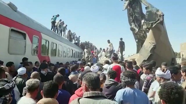 Viele Tote bei Zugunglück in Ägypten