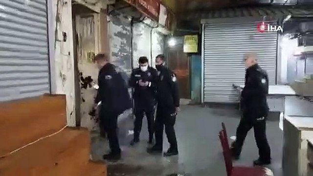 Kahvehaneye polis baskını: 8 kişiye kısıtlamayı ihlalden para cezası
