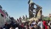 32 قتيلا على الأقل وعشرات الجرحى في حادث تصادم قطارين بصعيد مصر