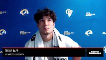 Taylor Rapp discusses starting role