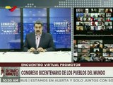 Presidente Maduro: Del 21 al 24 de junio en Caracas convocamos el Congreso Mundial Bicentenario de los Pueblos