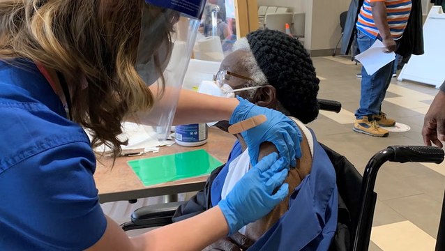 Vaccine sites face another round of closures due to storms