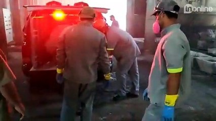 Polícia Civil incinera drogas e camisetas piratas