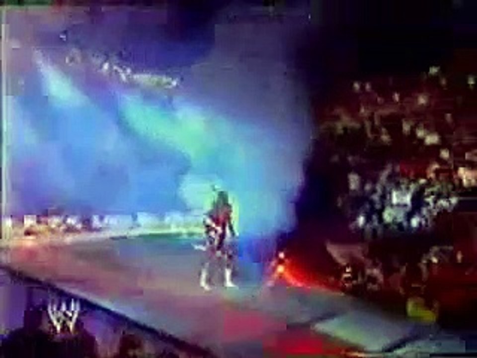 The Undertaker vs. The Rock vs. Angle