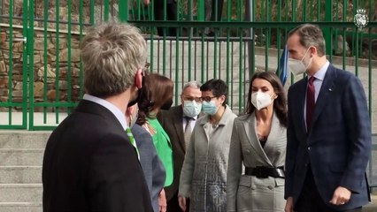 Los Reyes protagonizan sus imágenes más tiernas en Andorra