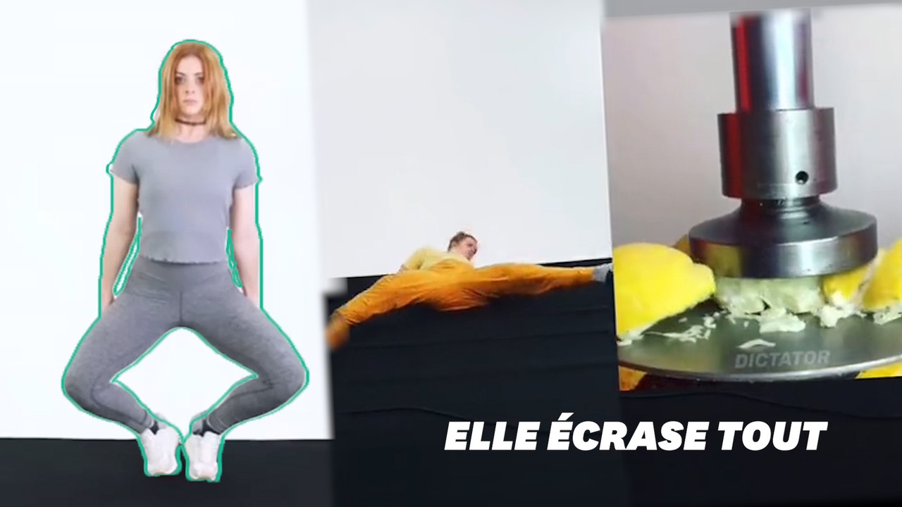 Cette danseuse écrase tout (littéralement) sur TikTok
