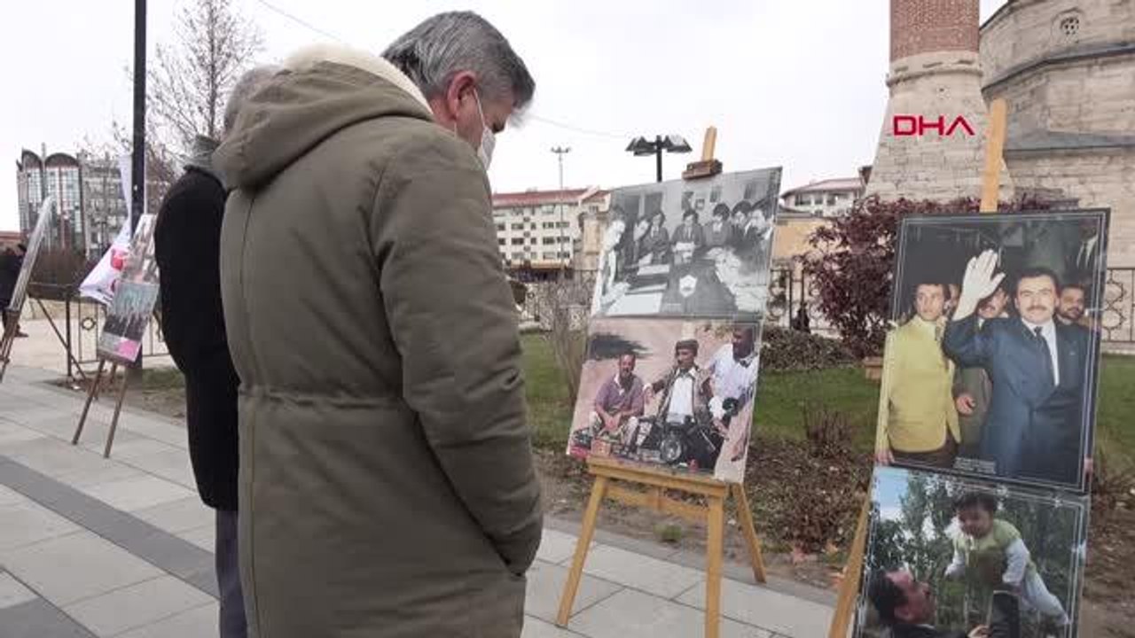 SİVAS Sivas'ta, Muhsin Yazıcıoğlu için 'fotoğra...