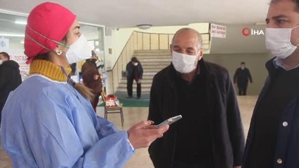 Cuma namazı öncesi cemaate Covid-19 tedbirleri anlatıldı