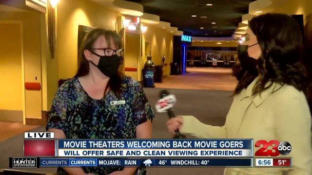 Movie Theaters welcoming back movie goers in Kern County