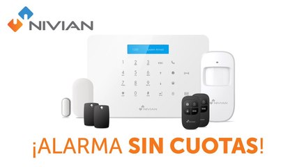 Kit de Alarma Inteligente Nivian ¡Sin Cuotas!
