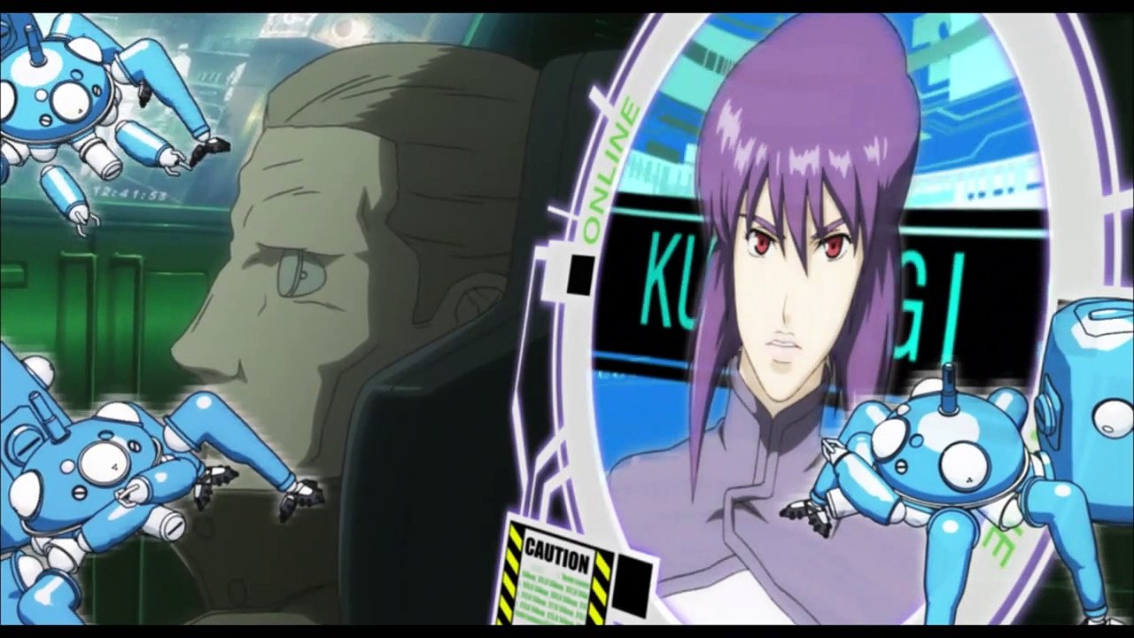 Ghost In The Shell Stand Alone Complex 2nd GIG Ep.8 - Cena Vegetariana