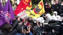 Kadıköy'deki İstanbul Sözleşmesi eylemine polis engeli