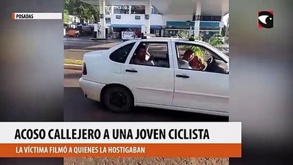 Acoso callejero a una joven ciclista
