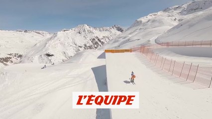 Découvrez le parcours grâce à un drone - Skicross - Red Bull Super Skicross