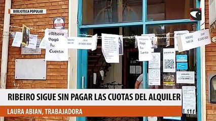 Ribeiro sigue sin pagar las cuotas del alquiler