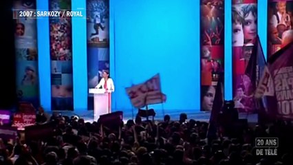 20 ANS DE TV [2007] : Nicolas Sarkozy / Ségolène Royal - Interview Ruth Elkrief