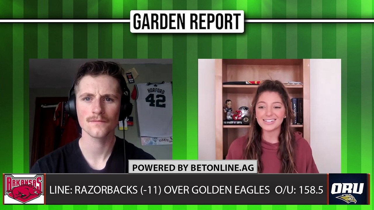 NCAA EXPERT PICKS: Arkansas vs Oral Roberts | Powered By Betonline
