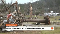 Deadly tornado hits Calhoun County