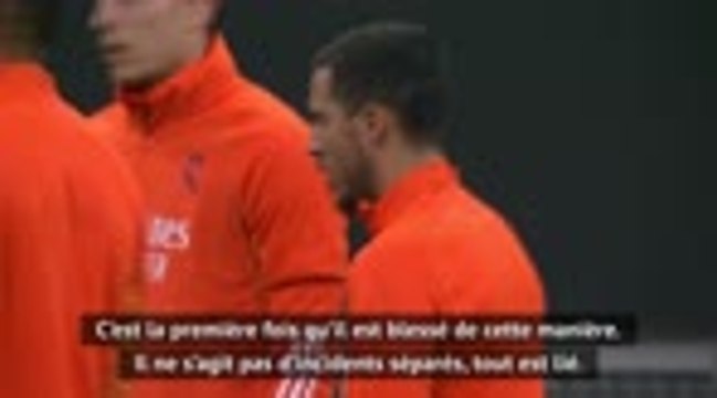 Belgique - Martinez : Hazard meurt d'envie de retrouver les terrains