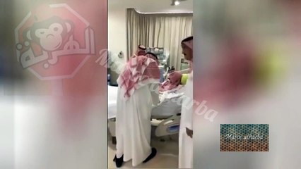 الملك سلمان يستمع لـ"وصية الوداع مقطع نادر جدا