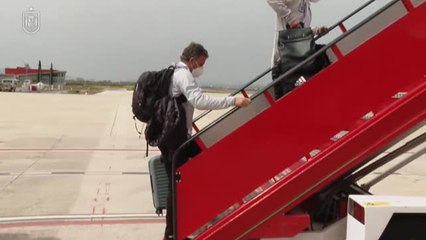 La selección absoluta ya está en Tiflis