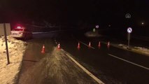 Son dakika haber | Batı Karadeniz bağlantı yolunun bir bölümündeki heyelan ve çökme nedeniyle yol çift yönlü trafiğe kapatıldı