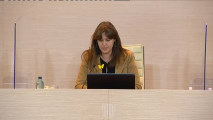 Fracasa la primera votación de la investidura de Pere Aragonés