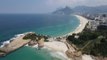 Las playas de Rio se ven vacías ante la crisis por coronavirus