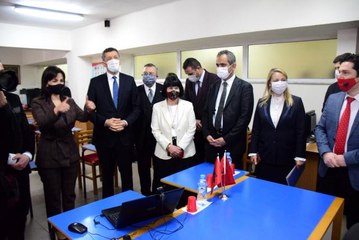 Son dakika haber: Bakan Selçuk'tan Arnavutluk'taki okullara ziyaret