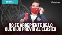 'Hay que aguantar los madrazos'; Pollo Briseño tras derrota en el Clásico Nacional