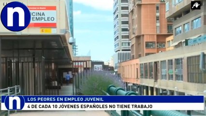 España tiene el desempleo juvenil más alto de toda Europa