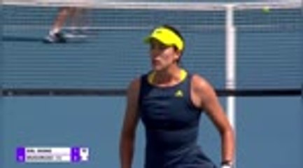Muguruza eases to win over Wang in Miami