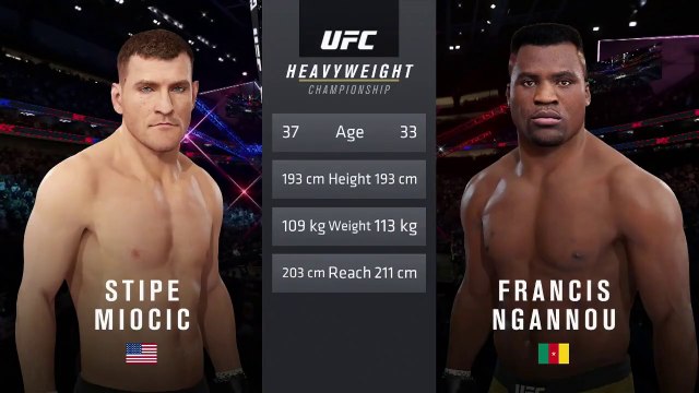 Francis Ngannou VS Stipe Miocic UFC 260
