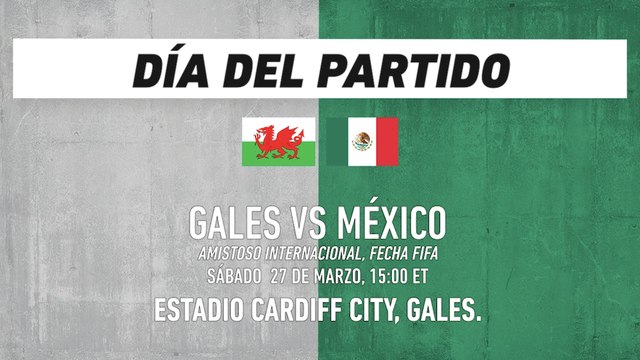 ¿Gales es un rival a la altura de México?: Selección Mexicana
