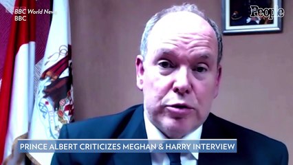 Prince Albert Criticizes Meghan Markle and Prince Harry's Oprah Winfrey Interview _ PEOPLE