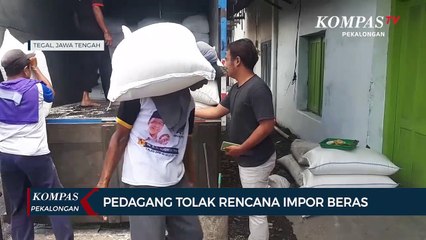 Pedagang Tolak Rencana Impor Beras