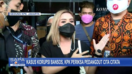 Kasus Korupsi Bansos, KPK Periksa Pedangdut Cita Citata