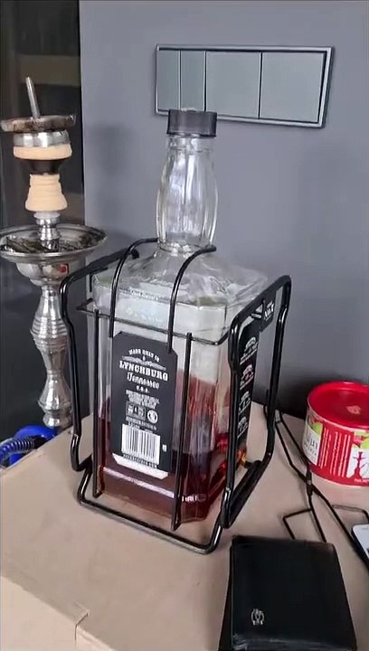 funny whiskey stand