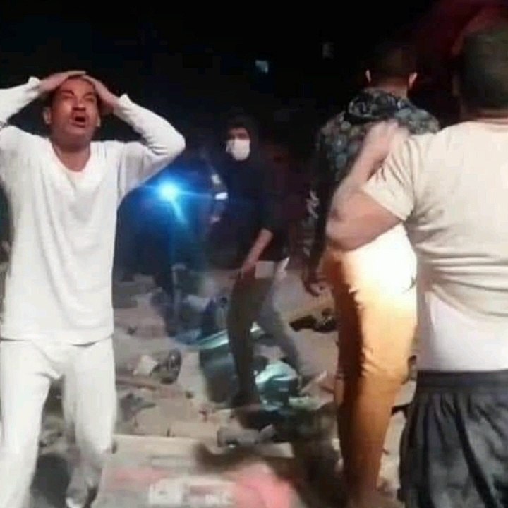 Collapse of a 13-storey building in Cairo, Egypt