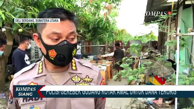 Polisi Sita 500 Kotak Amal Dari Gudang Penyimpanan yang Diduga Untuk Mendanai Terorisme
