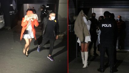 Kapalı kepenklerin arkasındaki partiye baskın! Yabancı uyruklu çok sayıda kişiye ceza yağdı