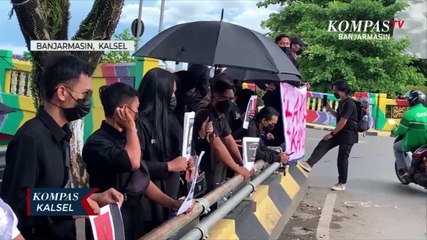 Aksi Kamisan, Mahasiswa Tuntut Penuntasan Kasus Pelanggaran HAM