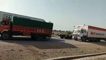 NH 52 पर लगा जामतकरीबन 5 किलोमीटर लंबा जाम