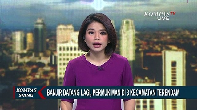 Sungai Citarum Meluap, Permukiman dan Akses Jalan di Kabupaten Bandung Terendam Banjir